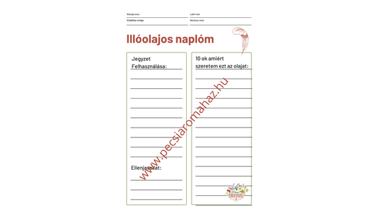 ILLÓOLAJOS NAPLÓ